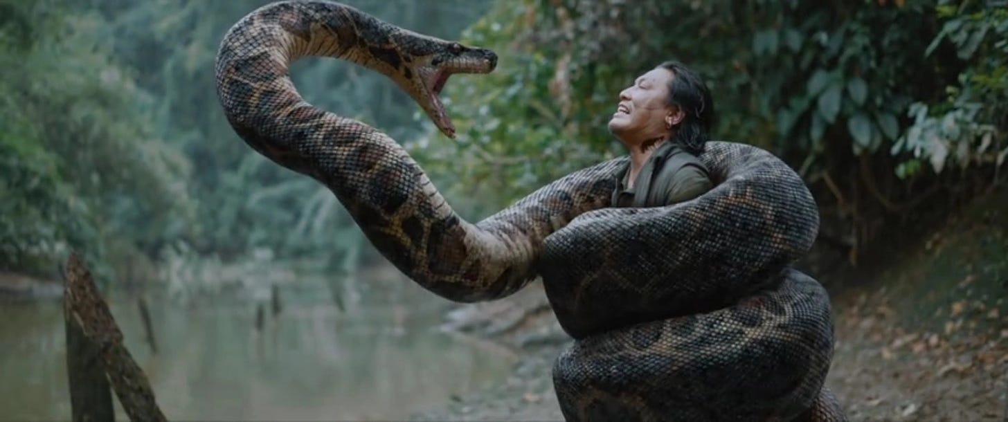 anaconda chinese snake movie creature feature 2024 webstreaming full movie movie review