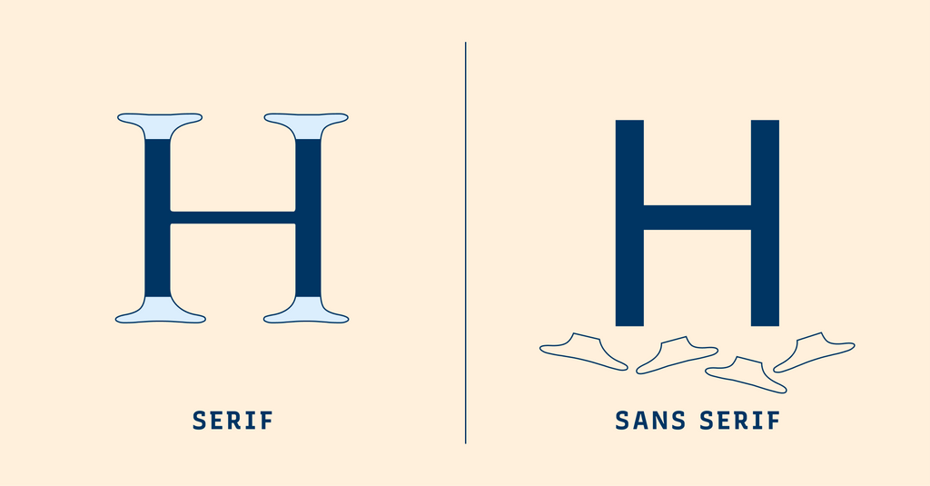 serif versus serif