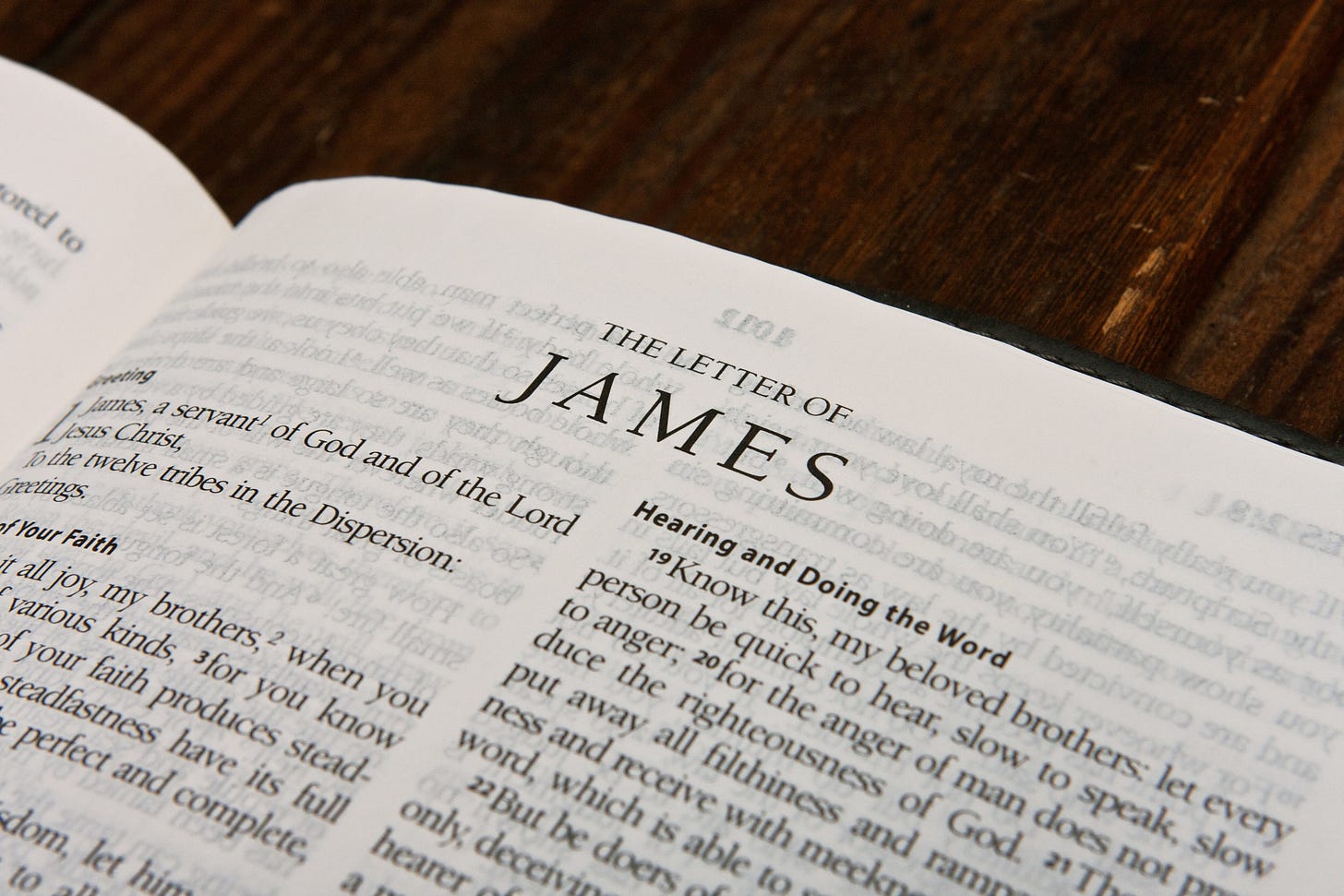 Epistle: James 1:12-18 (Lent 1: Series B)