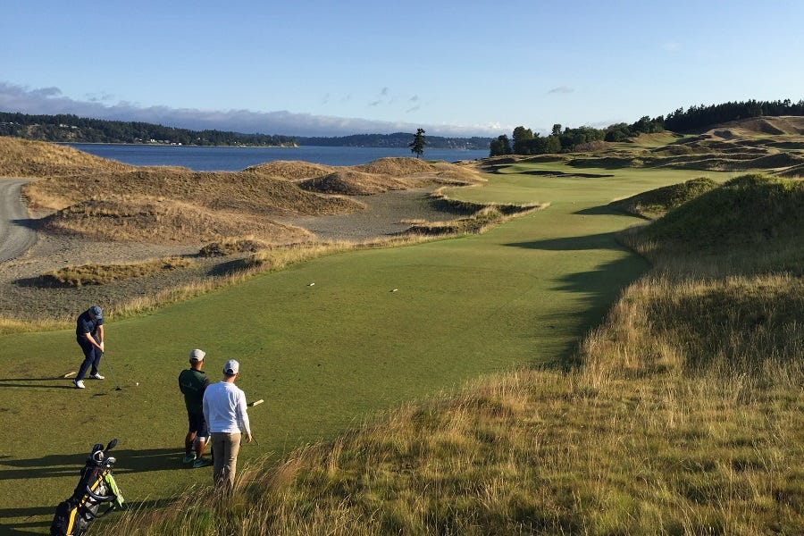 Chambers Bay Golf Course Review - University Place, WA | GolfGreatly