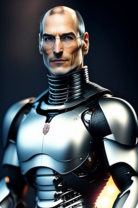 Ai Generated Steve Jobs Robot - Free image on Pixabay