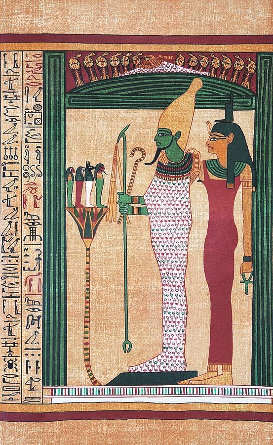 Osiris And Isis by Science Photo Library