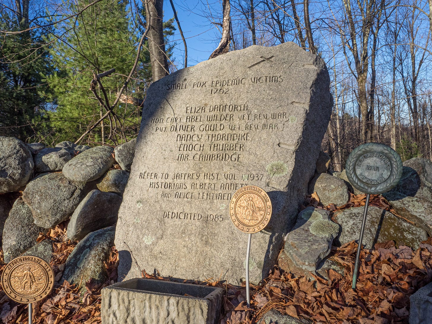 Names of Smallpox victims