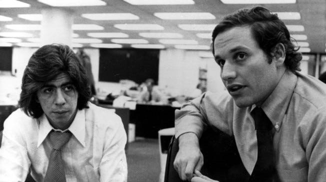 Woodward and Bernstein inspired a generation of journalists