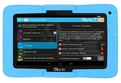 kurio xtreme keeps children safe online hot holiday toys 2014