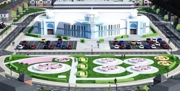 A large mosque is the centerpiece of the planned 400-acre community known as "EPIC City" in North Texas A large mosque is the centerpiece of the planned 400-acre community known as "EPIC City" in North Texas