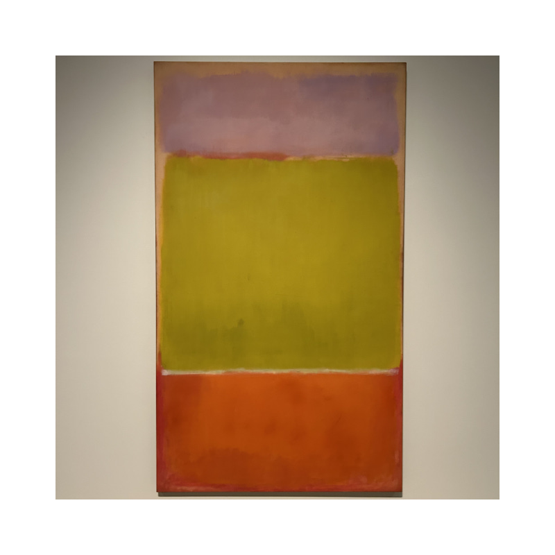 Rothko, Mark. No. 7. 1951, Fondation Louis Vuitton, Paris.