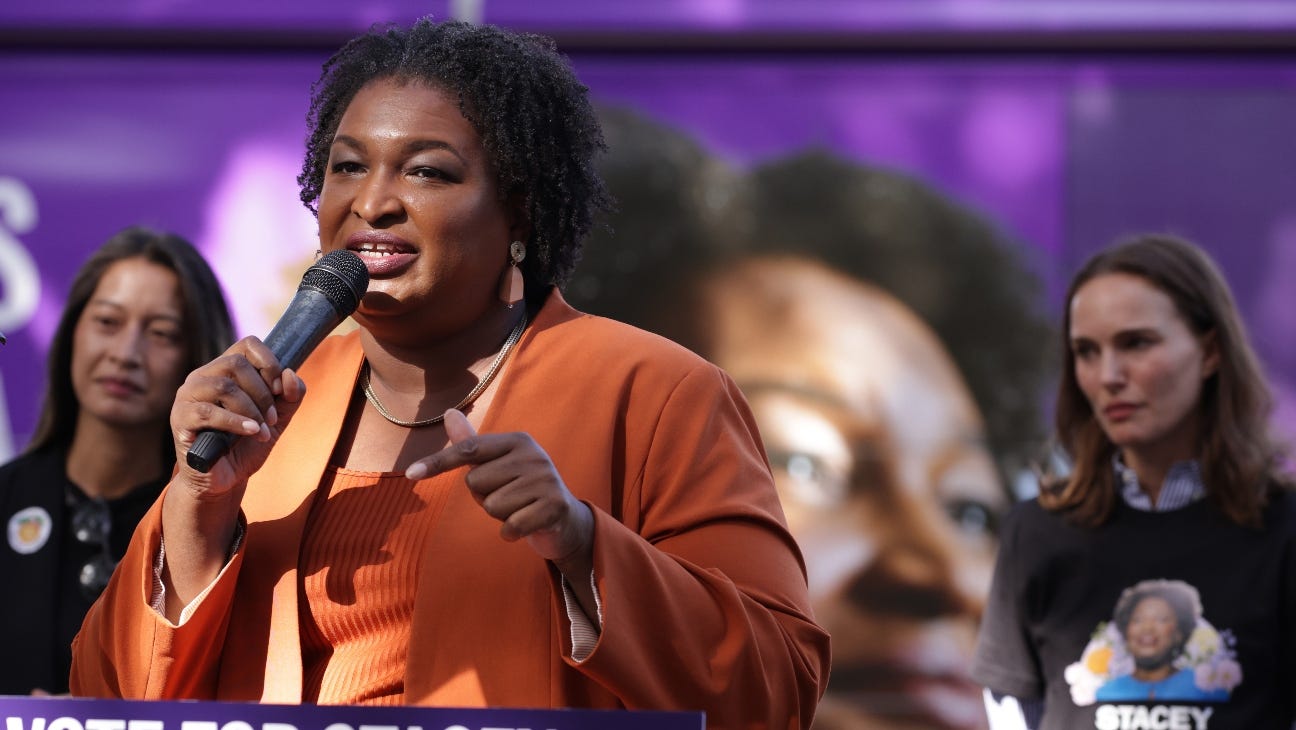 Stacey Abrams Concedes to Georgia Gov. Brian Kemp in Rematch – The  Hollywood Reporter
