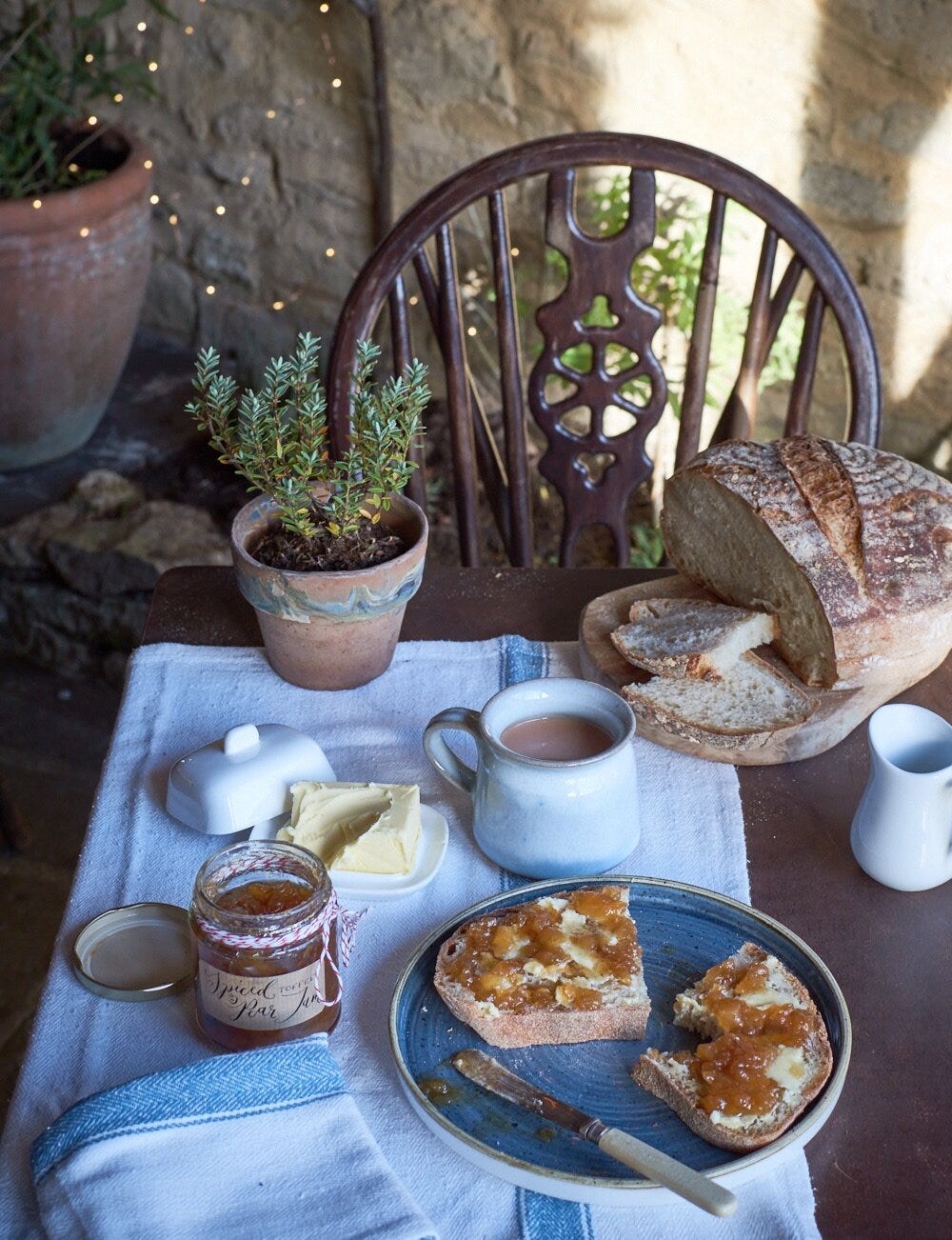 Spiced pear toffee jam breakfast CREDIT Kathy Slack.jpg