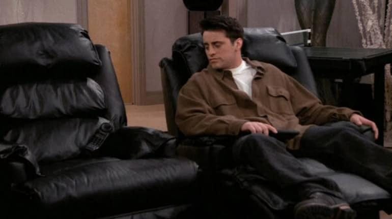 Chandler staring