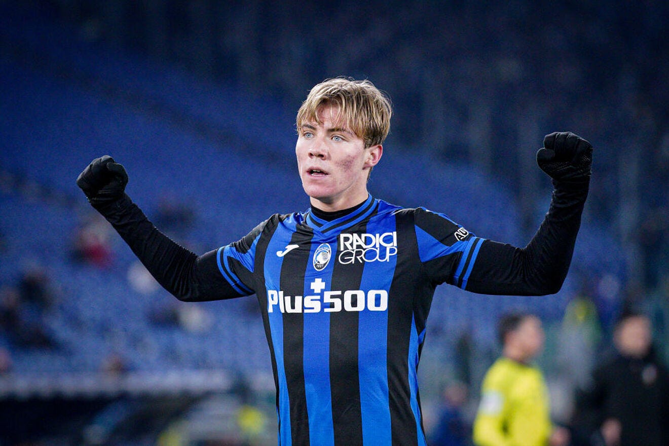 Serie A: Rasmus Hojlund: The 'other Haaland' who is thriving ...