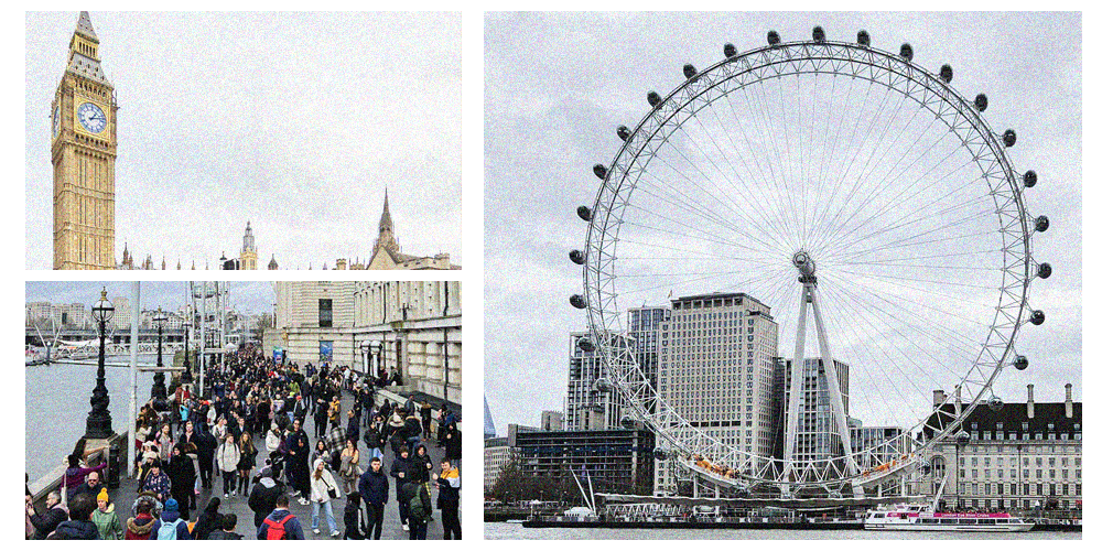 london england big ben london eye tourist attraction 
