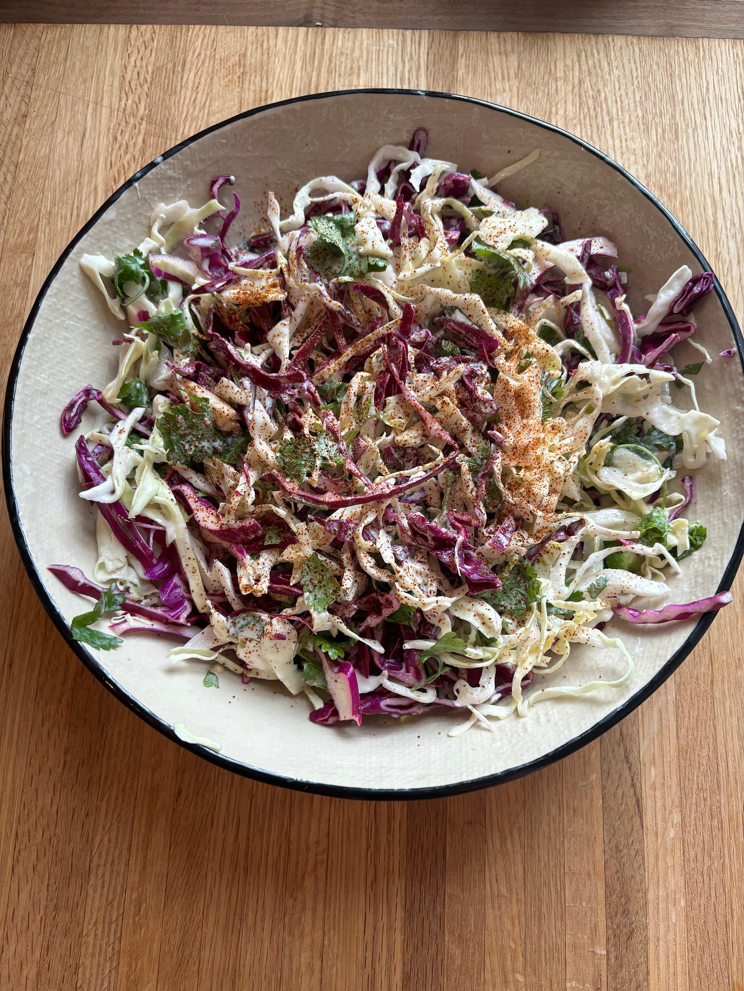 Cabbage Slaw & Easy Beans!