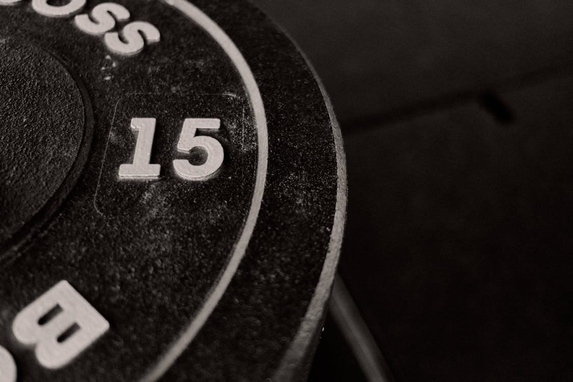 Free Close up of a Weight Plate Stock Photo