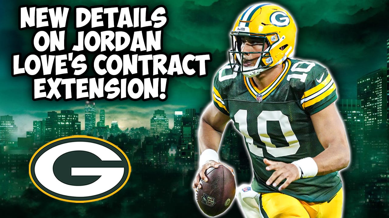 Jordan Love contract extension details 