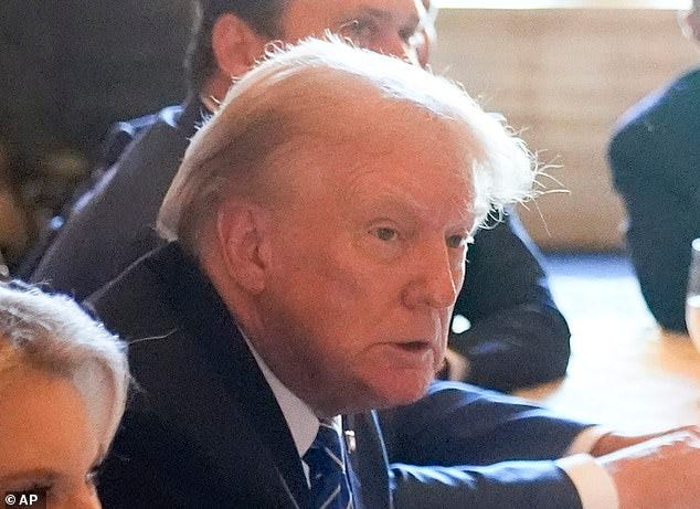 Trump's doctor releases an update on his recovery from the shooting as  ex-president appears without a bandage for the first time in Netanyahu  meeting | Daily Mail Online