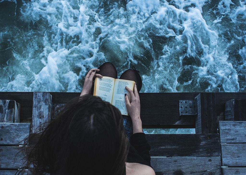 Reading Baudelaire. | Photography, Ocean, A series of unfortunate events