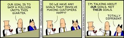 Dilbert on customer satisfaction ...