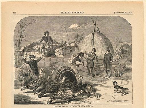 Thanksgiving Day – Ways and Means free public domain image | Look and Learn