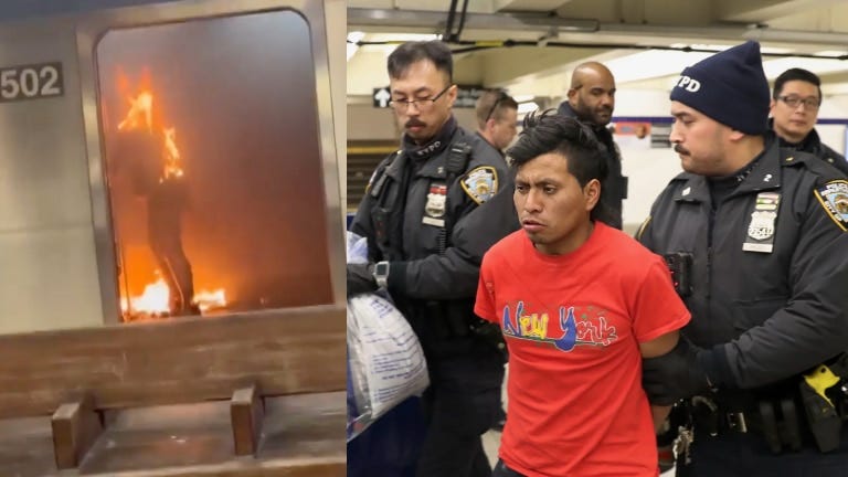 Woman dies after being set on fire while sleeping on NYC subway train ...