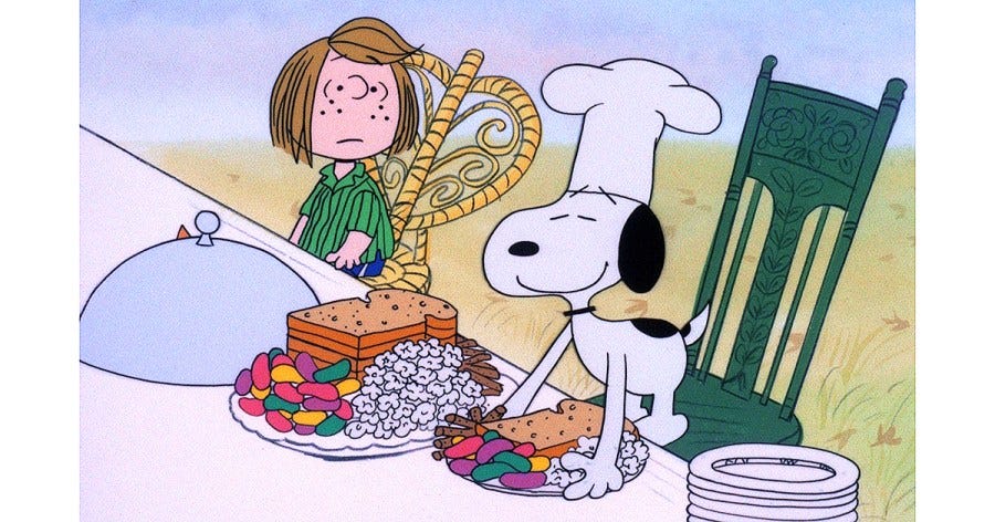 Where and when can I watch 'A Charlie Brown Thanksgiving' this weekend?
