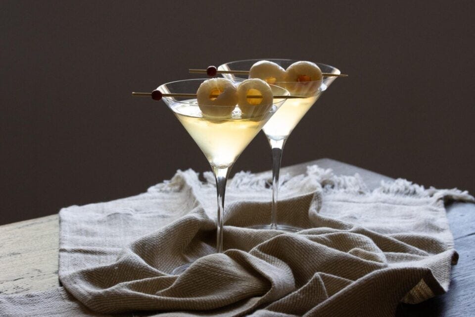 Lychee martini