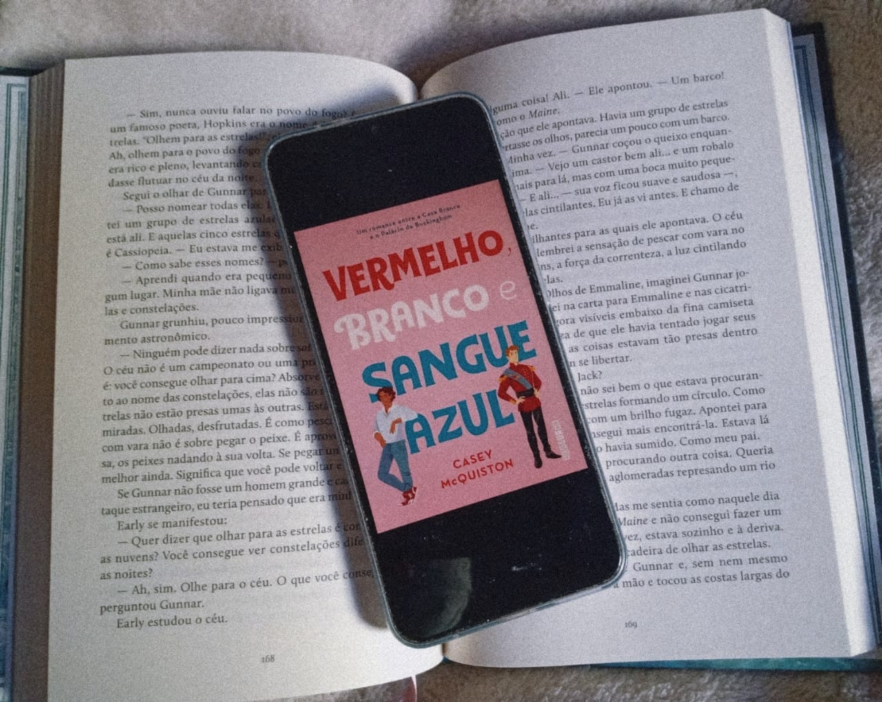 Resenha Literária: Vermelho, Branco e Sangue Azul.