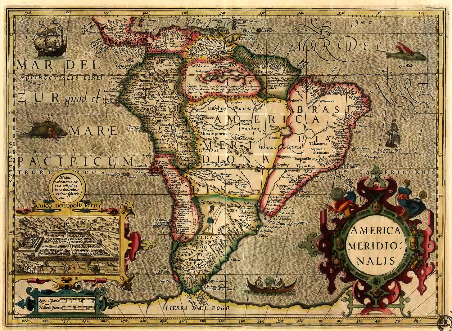 Stunning Free Old Maps Of South America To Print - Picture Box Blue