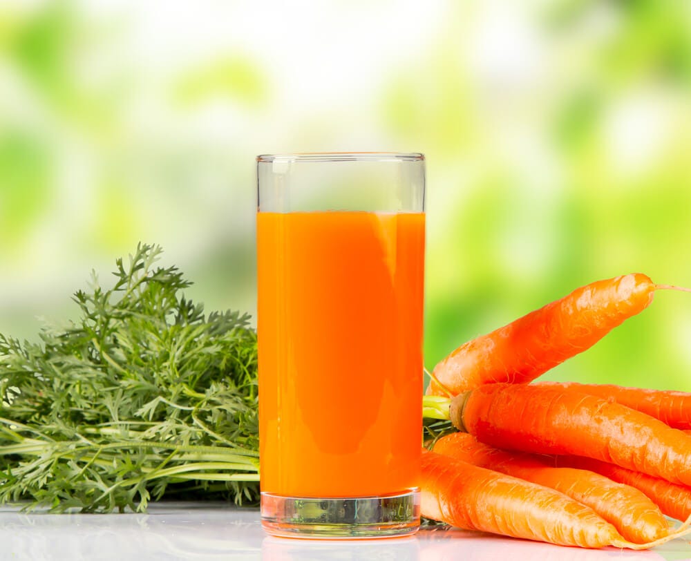 7 Motivos para tomar suco de cenoura todo dia