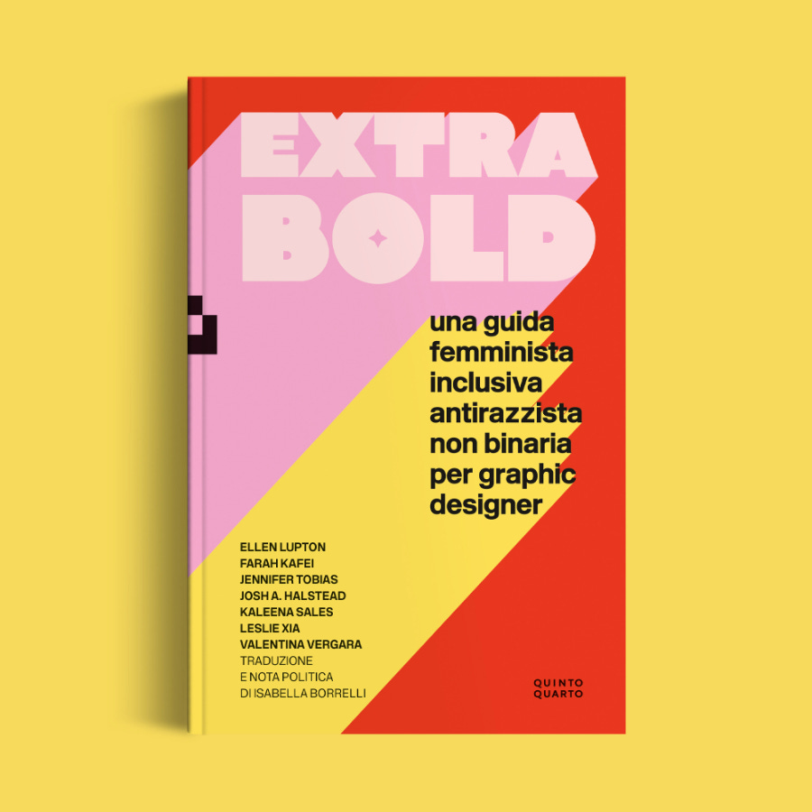 extra bold cover on yellow background