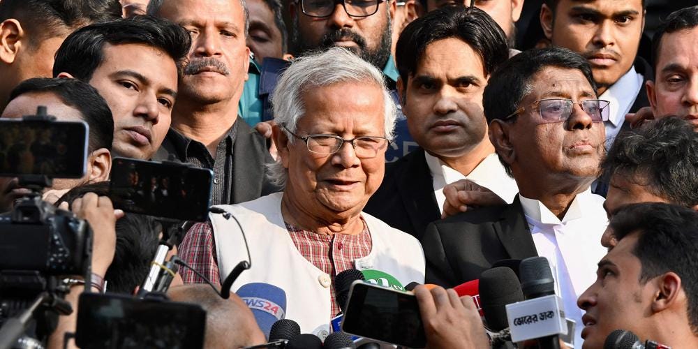 Muhammad Yunus, prix Nobel de la paix, accusé d'enfreindre le droit du  travail au Bangladesh