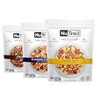 NuTrail Nut Granola Cereal, Variety Pack, No Sugar Added, Keto, Low Carb, Gluten Free, Grain Free, Healthy Breakfast 8 oz. 3 Count