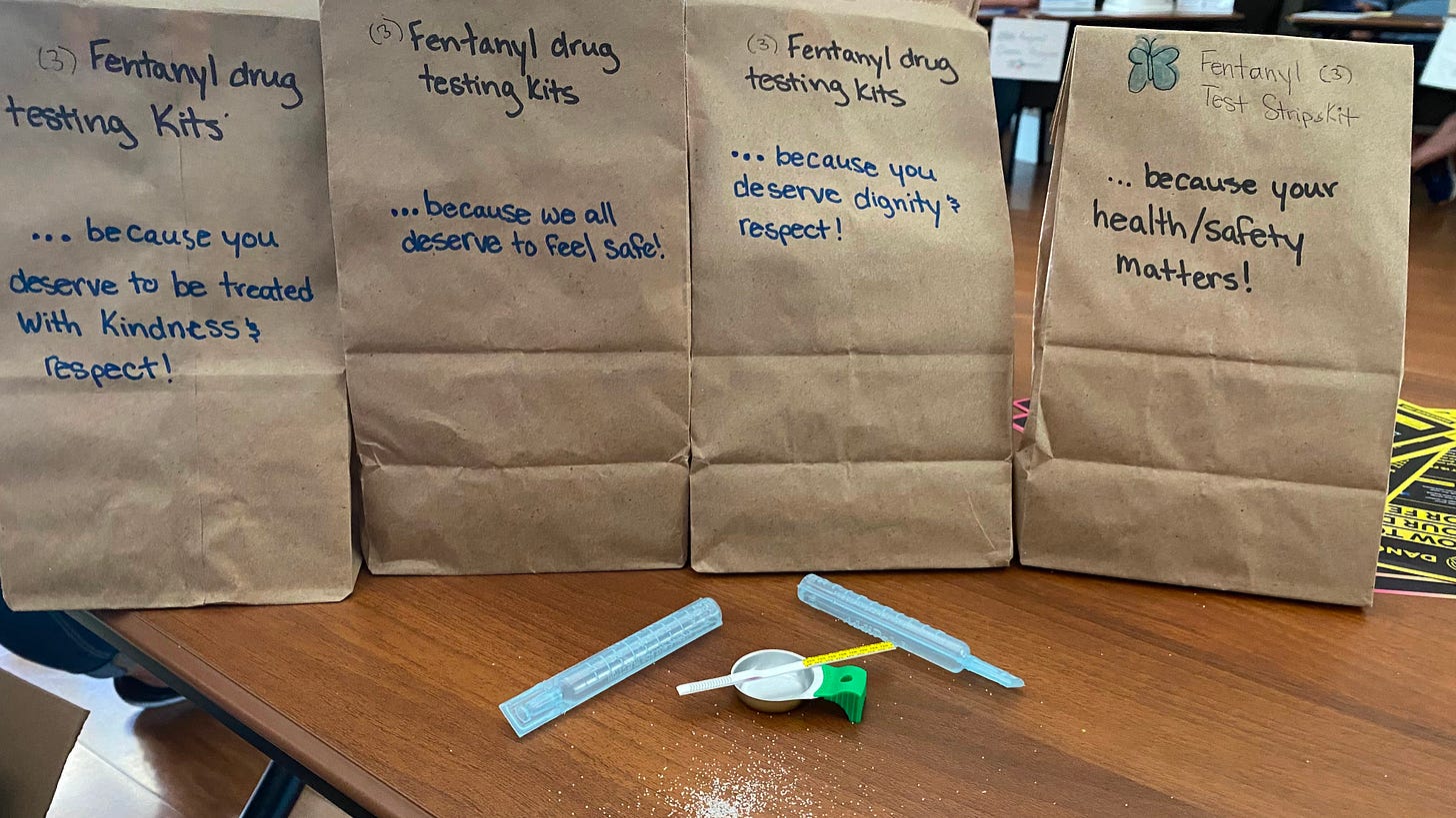 Fentanyl drug testing kits