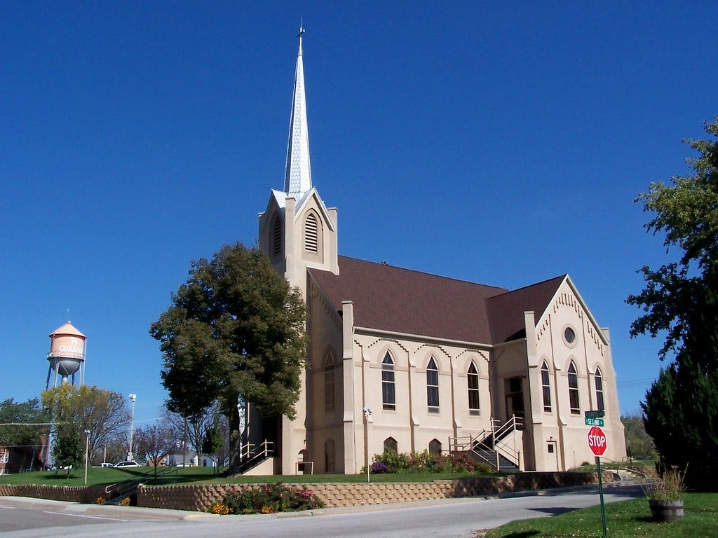 First Evangelical Lutheran Church, Oakland, Nebraska | Flickr