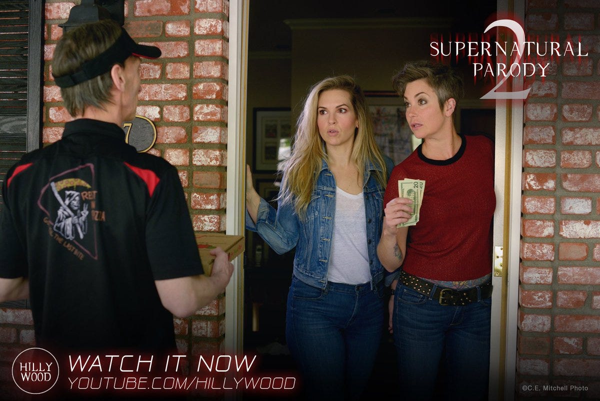 supernatural parody 2 with kim rhodes briana buckmaster