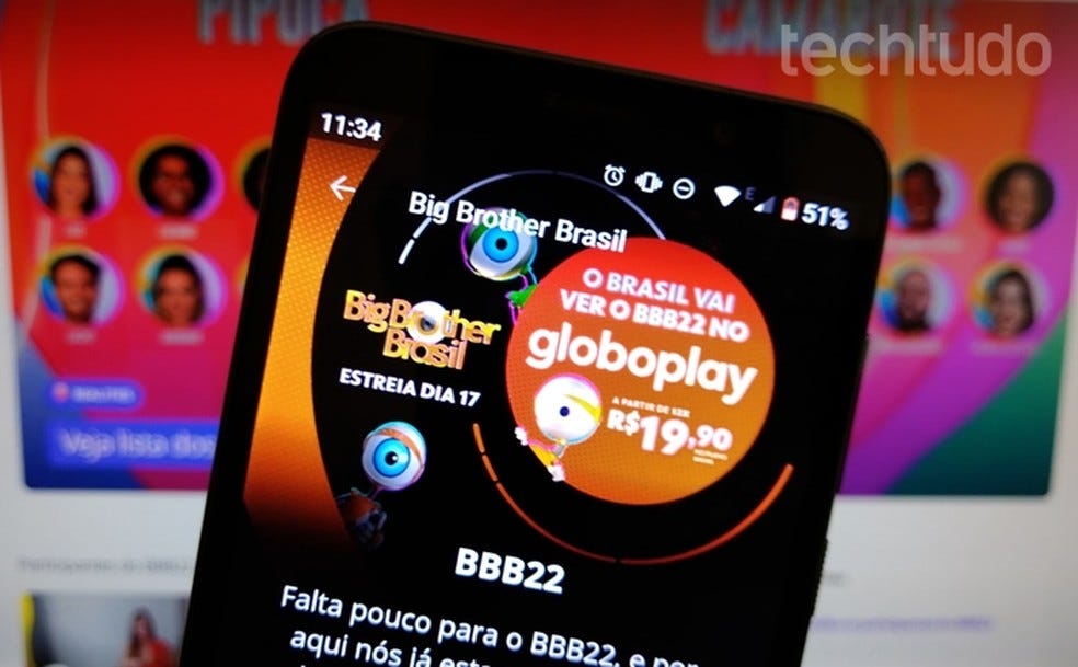 Como assistir ao BBB 22 de ontem à noite completo no Globoplay