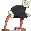 Ostrich Head in Sand Looney Tunes