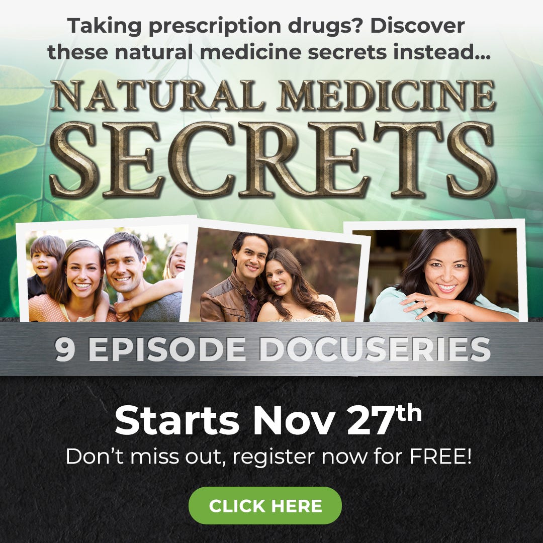 Natural Medicine Secrets--starts Monday