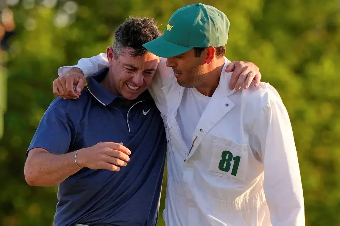 Rory McIlroy's Masters win and a transforming life principle