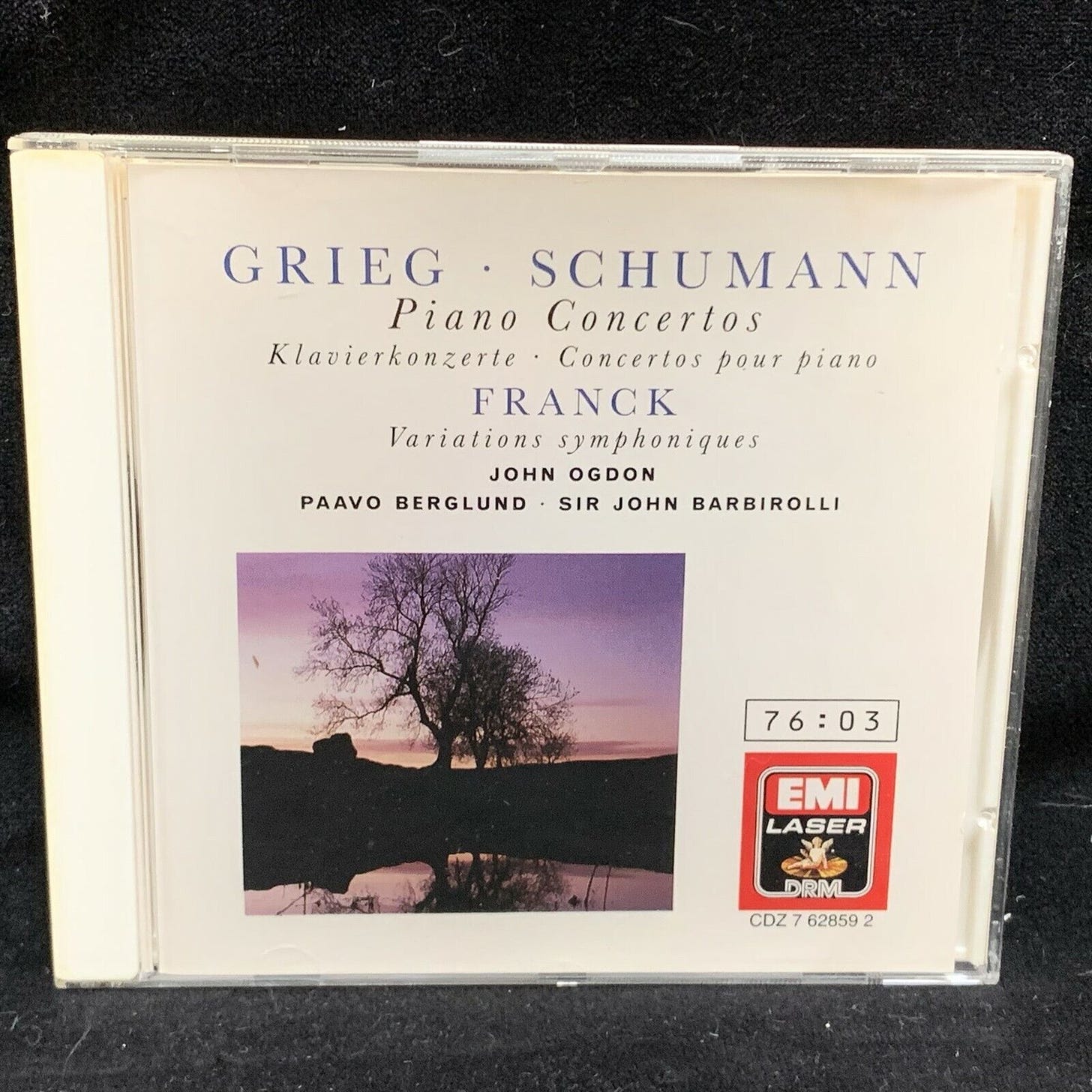 GRIEG & SCHUMANN Piano Concertos - JOHN OGDON - EMI CD 1990 Germany | eBay
