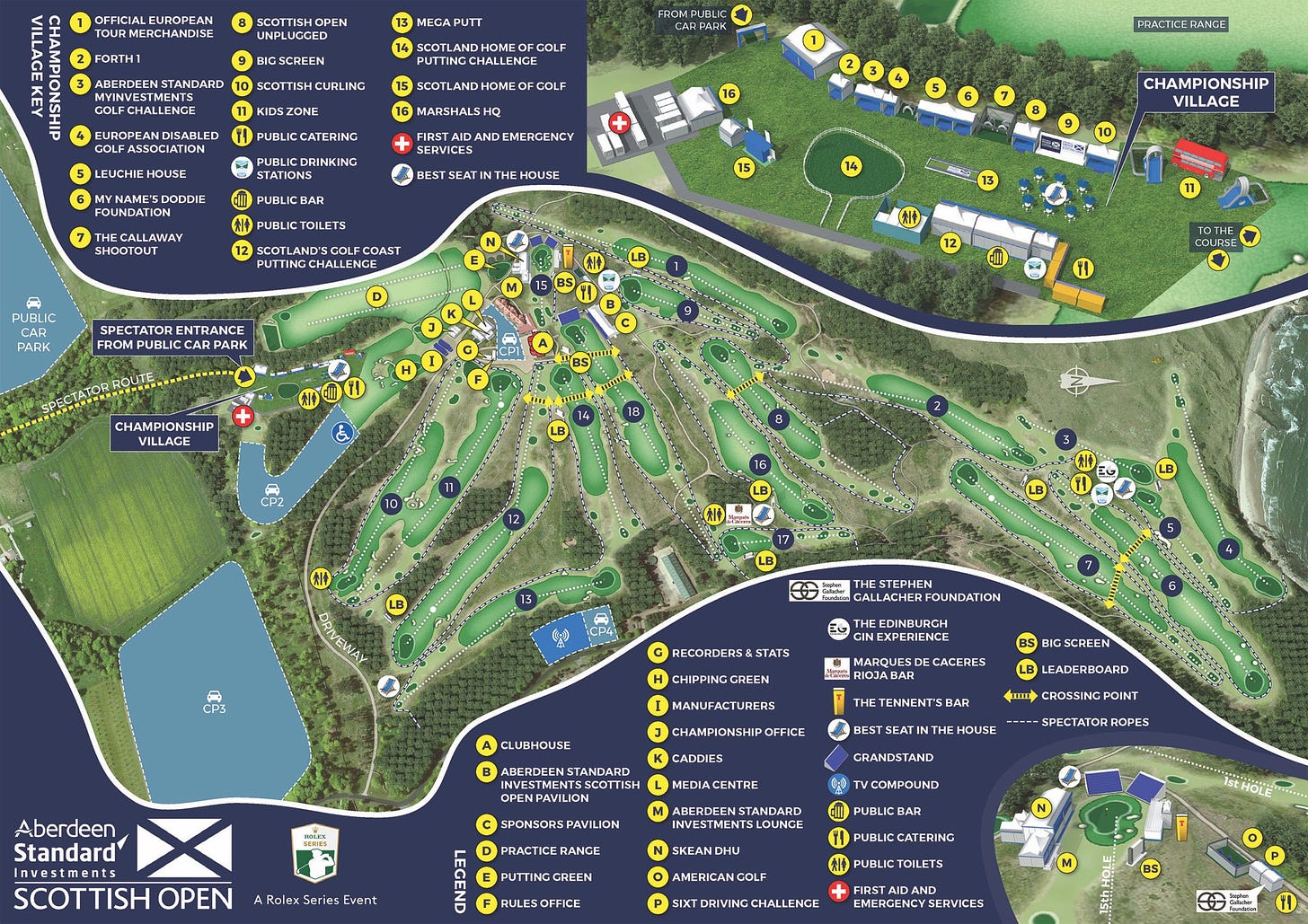 Genesis Scottish Open on Twitter: "🗺 YOUR #ASIScottishOpen MAP 🗺 Make  sure you check out the on-site map prior to arriving at The Renaissance Club  next week👍 For more on on-site activities,