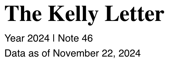 The Kelly Letter title block