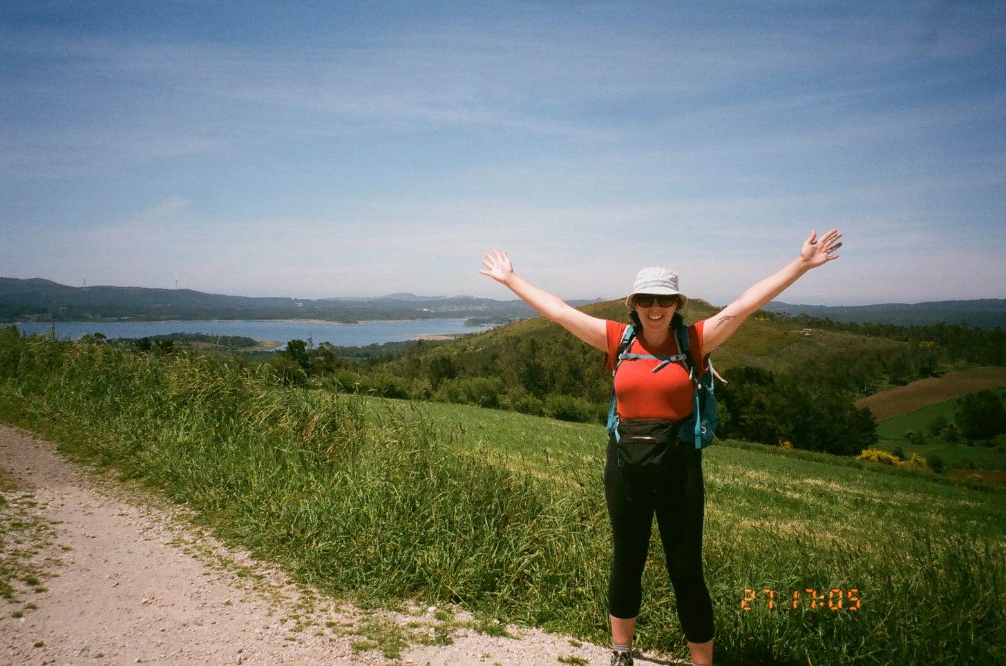 What to pack for the Camino de Santiago for women by food and travel writer Courtney Jill Bishop.