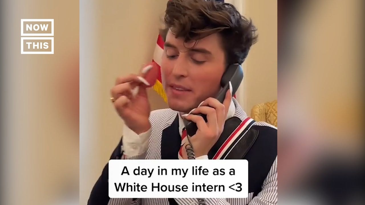 Benny Drama Goes Viral for Hilarious White House Sketch - YouTube