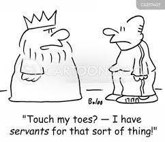Touch Toes Cartoons and Comics - funny pictures from CartoonStock