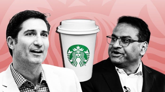 Starbucks ousts chief and appoints Chipotle boss after activist pressure