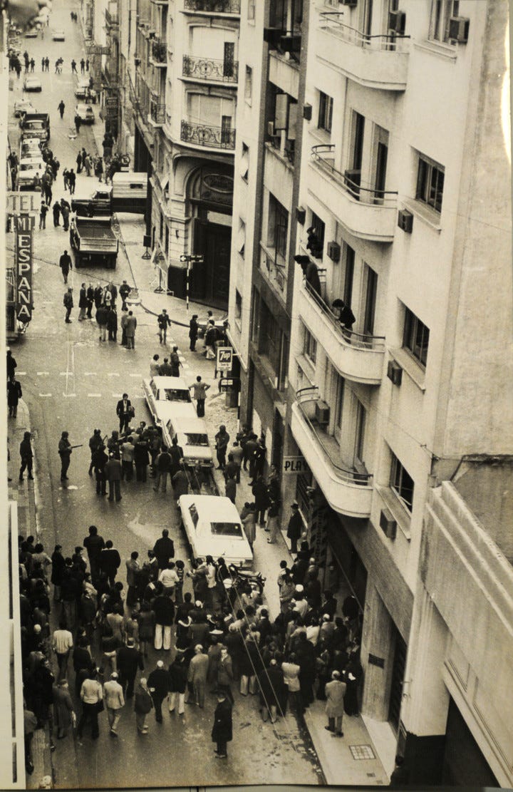 Atentado contra el comedor de la superintendencia de seguridad federal en 1976
