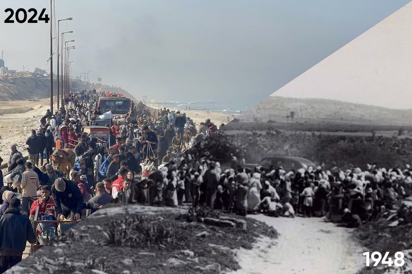 May be an image of crowd and text