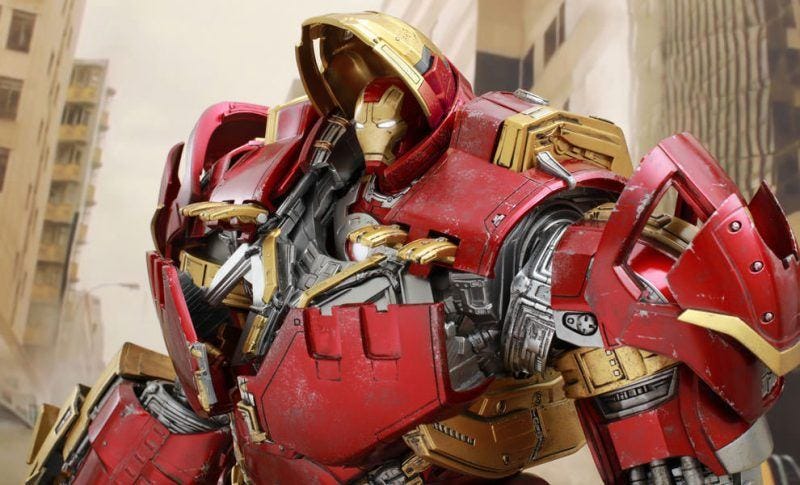 iron man hulkbuster hot toys movie tv tech geeks