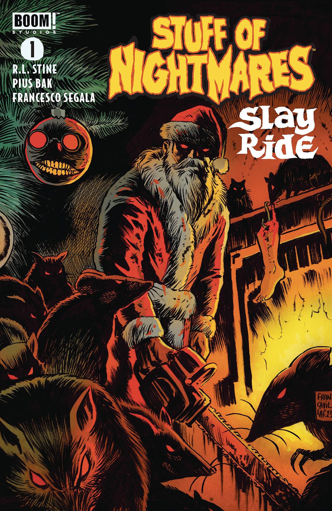 Couverture de STUFF OF NIGHTMARES: SLAY RIDE #1